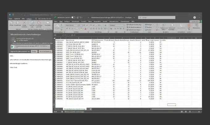 view of ZOLLER Reporting Service screen