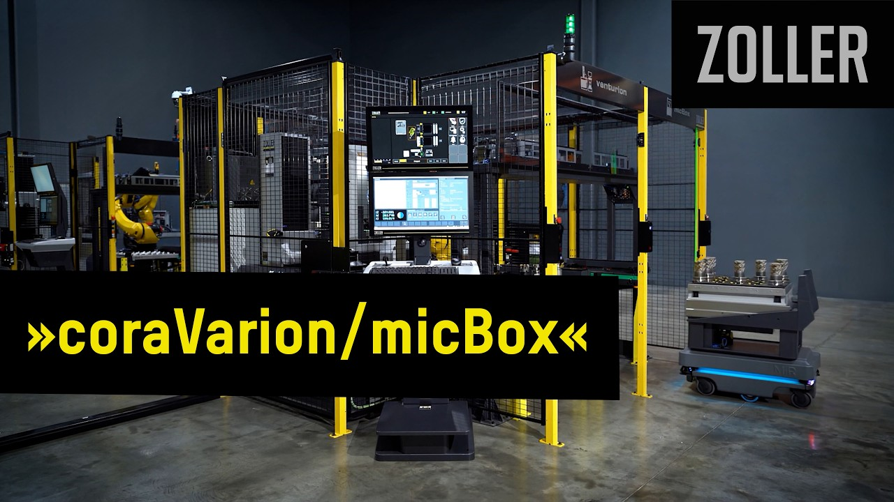 ZOLLER »coraVarion/micBox« - Automation for Indexable Insert Change, Tool Setting and Measurement ZOLLER__coraVarion_micBox__-_Automation_for_Indexable_Insert_Change__Tool_Setting_and_Measurement.youtube