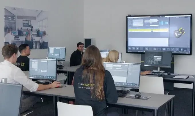 participants in training session