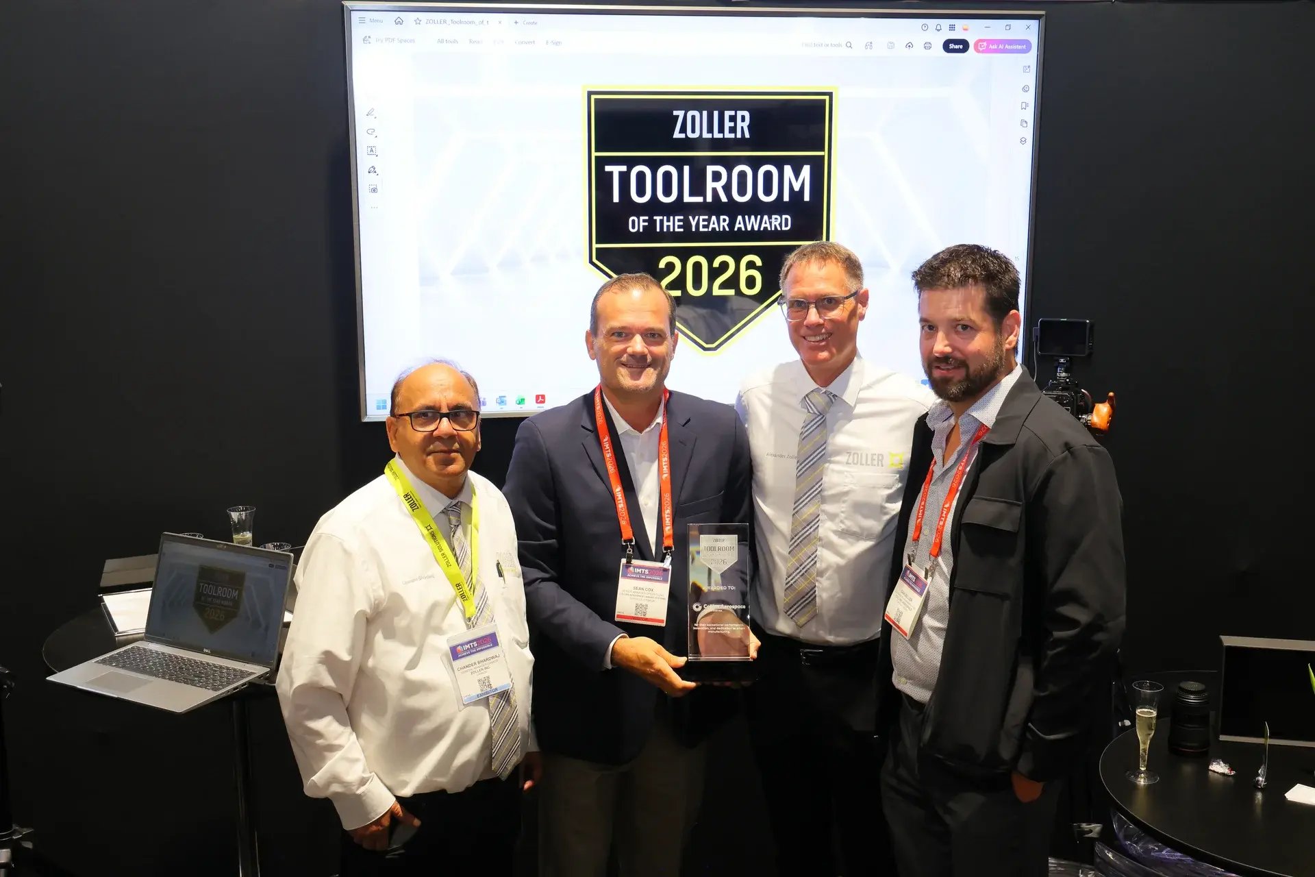 Toolroom of the Year winners Collins Aerospace