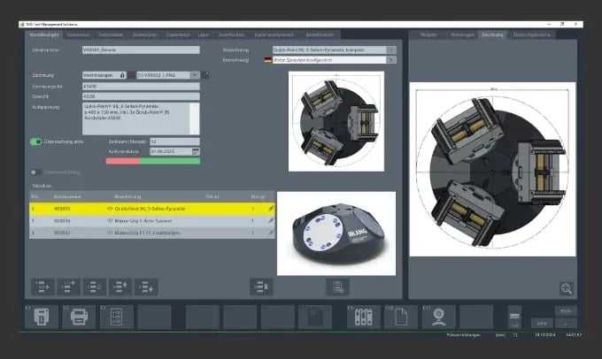 digital set-up sheets