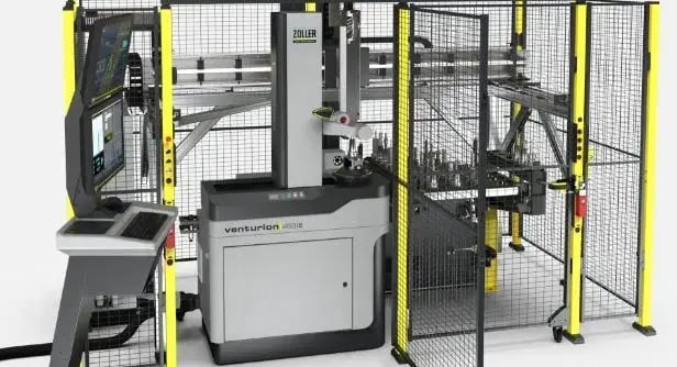 Precise tool presetting and measuring device