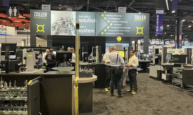 ZOLLER booth at IMTS 2024